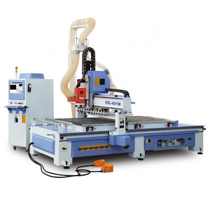 Heavy Duty 4 x 9ft wood router furniture cabinet making ATC cnc router carving machine