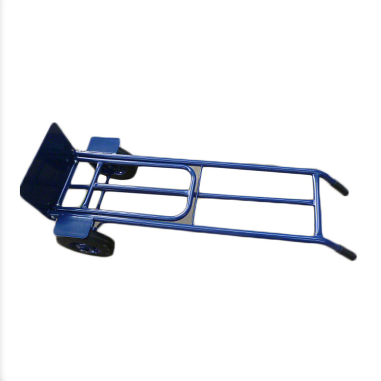 OEM Heavy Duty Capacity Steel Aluminum alloy 2-in-1 Foldable Convertible Platform Truck Hand Truck Trolley