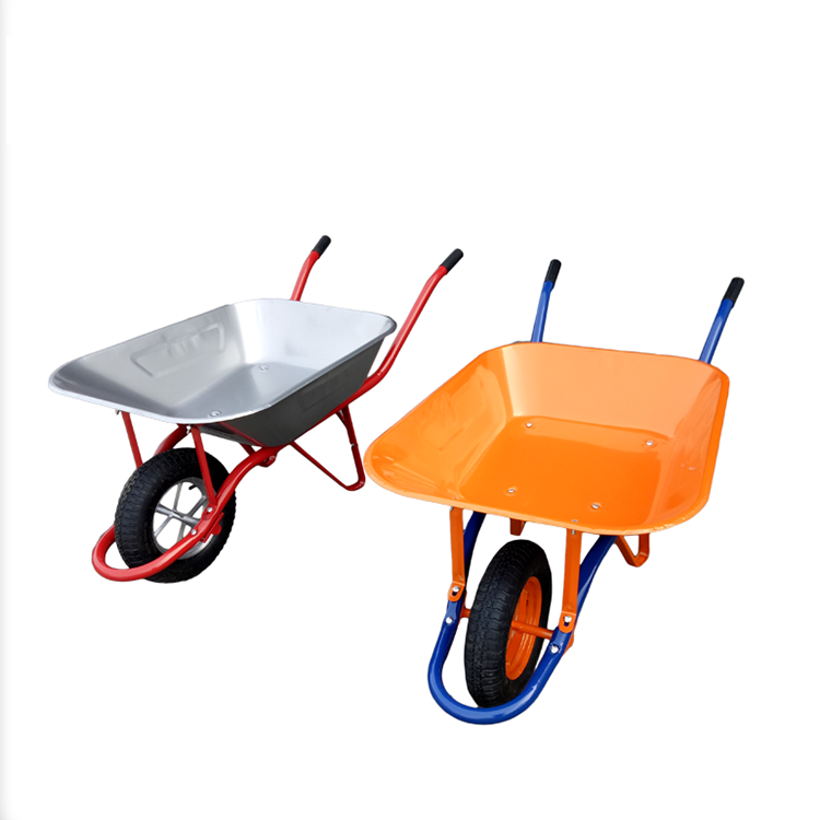 Heavy Duty Gardening Industrial Plastic Manufacture Metal Construction Wheelbarrows