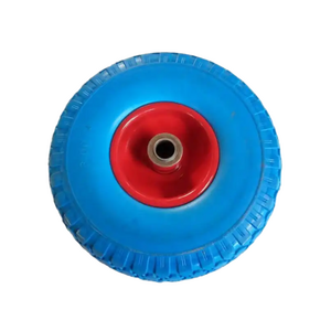 6 8 10 12 16 inch 3.00-4 4.80 4.00-8 heavy duty wheelbarrow trolley cart pu foam wheel