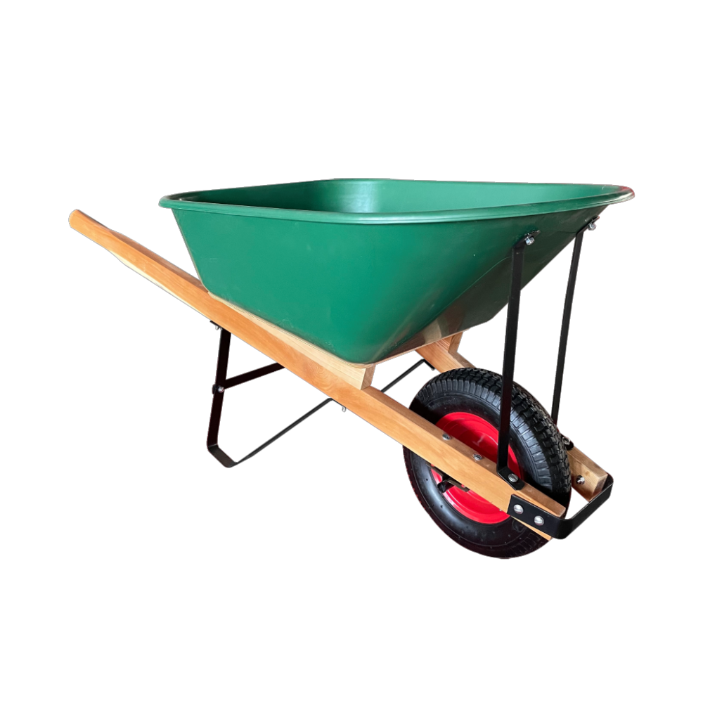 Factory Price Strong Durable  Straight Handle   WH7801    Industrial Construction  Transport Wheelbarrow