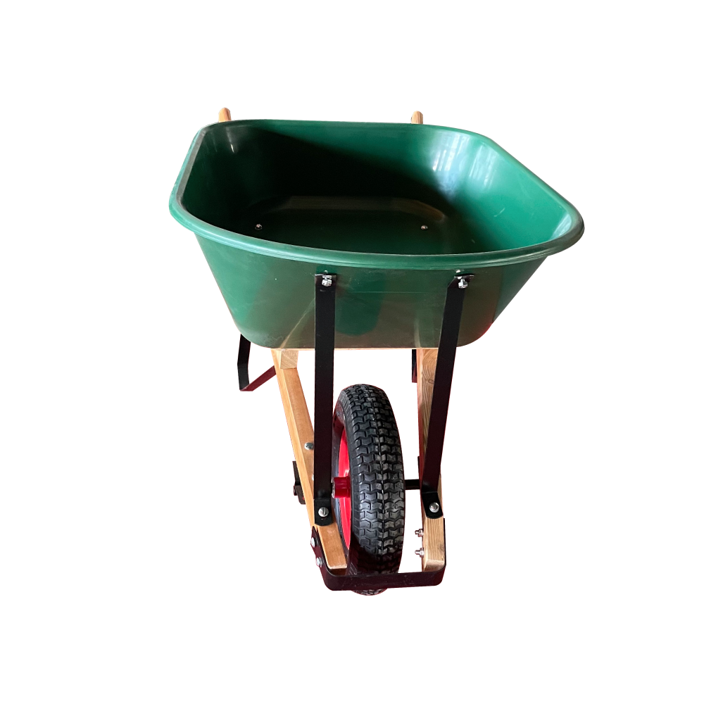 Factory Price Strong Durable  Straight Handle   WH7801    Industrial Construction  Transport Wheelbarrow