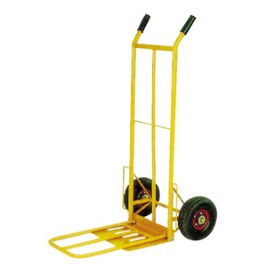 OEM Heavy Duty Capacity Steel Aluminum alloy 2-in-1 Foldable Convertible Platform Truck Hand Truck Trolley