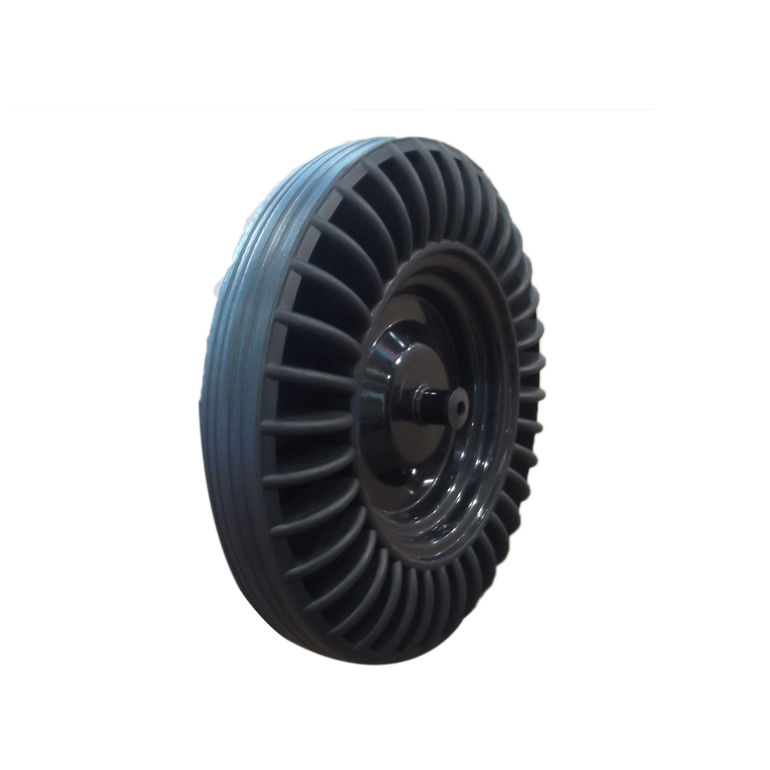 wheelbarrow solid rubber wheel 400-8