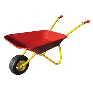 Metal Tray Wheelbarrow Garden Tools Wheelbarrow European Baby Children Commercial Wheelbarrow