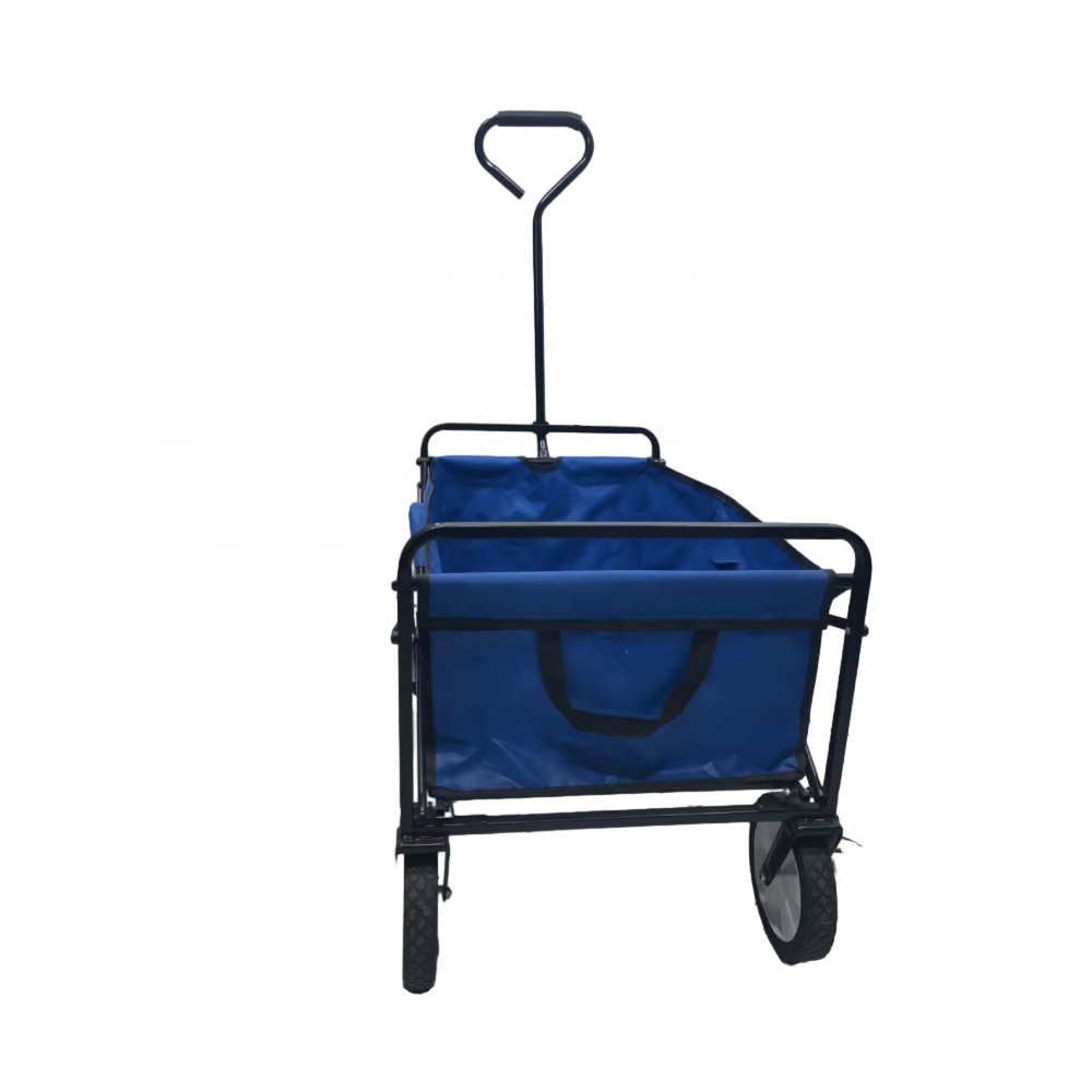 Utility Luxury Garden cart 4 Wheels Folding Carts Portable Camping Wagon Cart