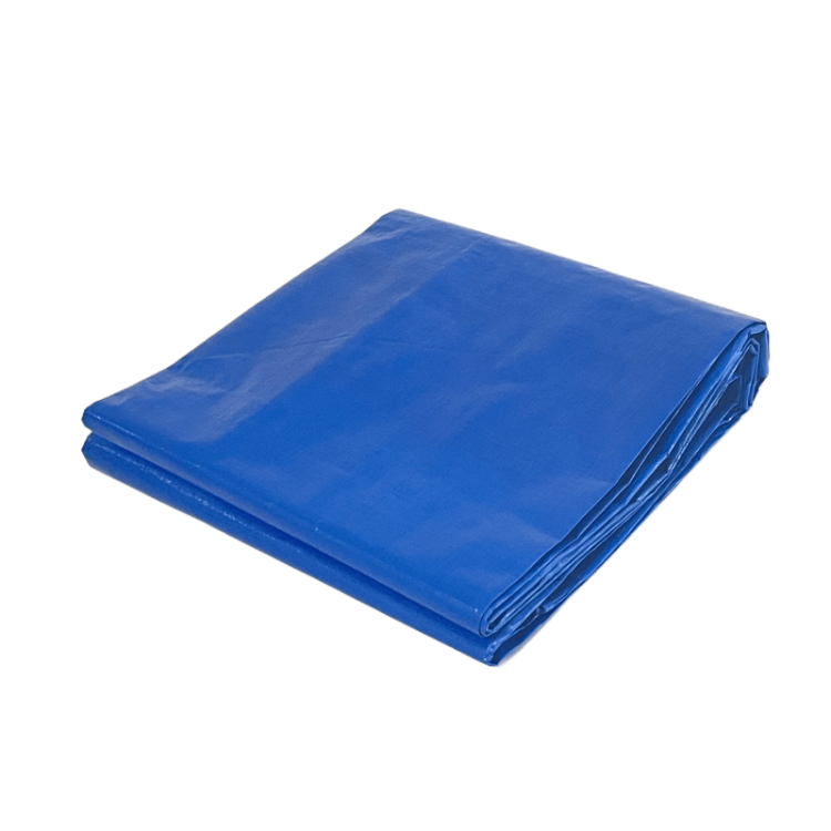 Durable blue color bale packing truck waterproof size 3x4 truck cover pe tarpaulin