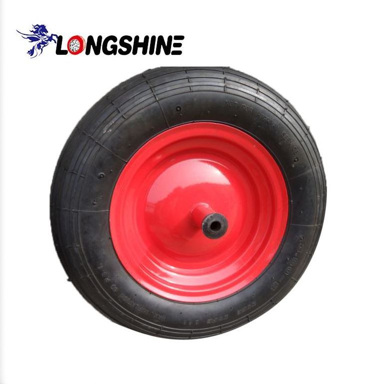 300mm wheelbarrow rubber wheels 13inch