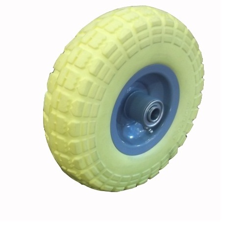 Special Folding Beach Trolley Wheels 4.10/3.50-4 Pu Foam Wheel for wheelbarrow