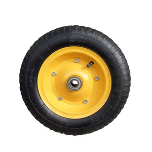 300mm wheelbarrow rubber wheels 13inch