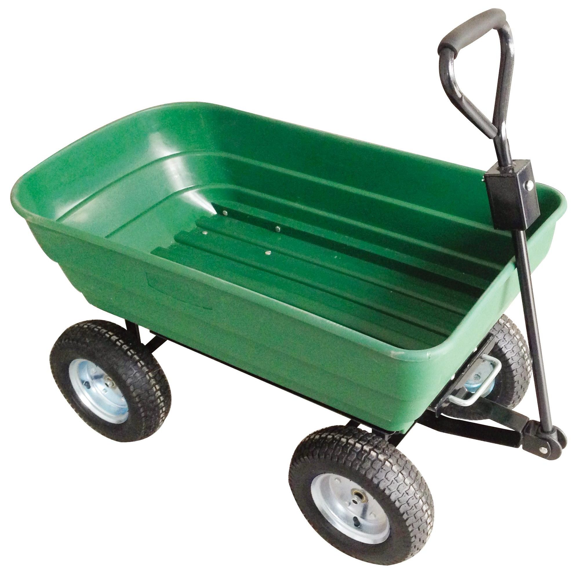 plastic tray Garden Tool Cart with Four Wheel TC2145