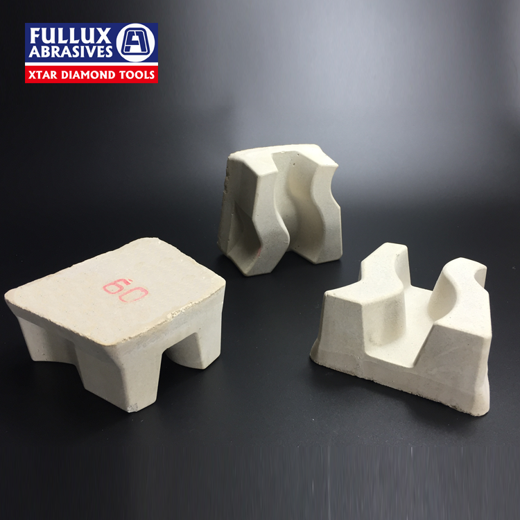 Fullux Good Quality Magnesite Frankfurt Grinding and Polishing Block Tools for Marble