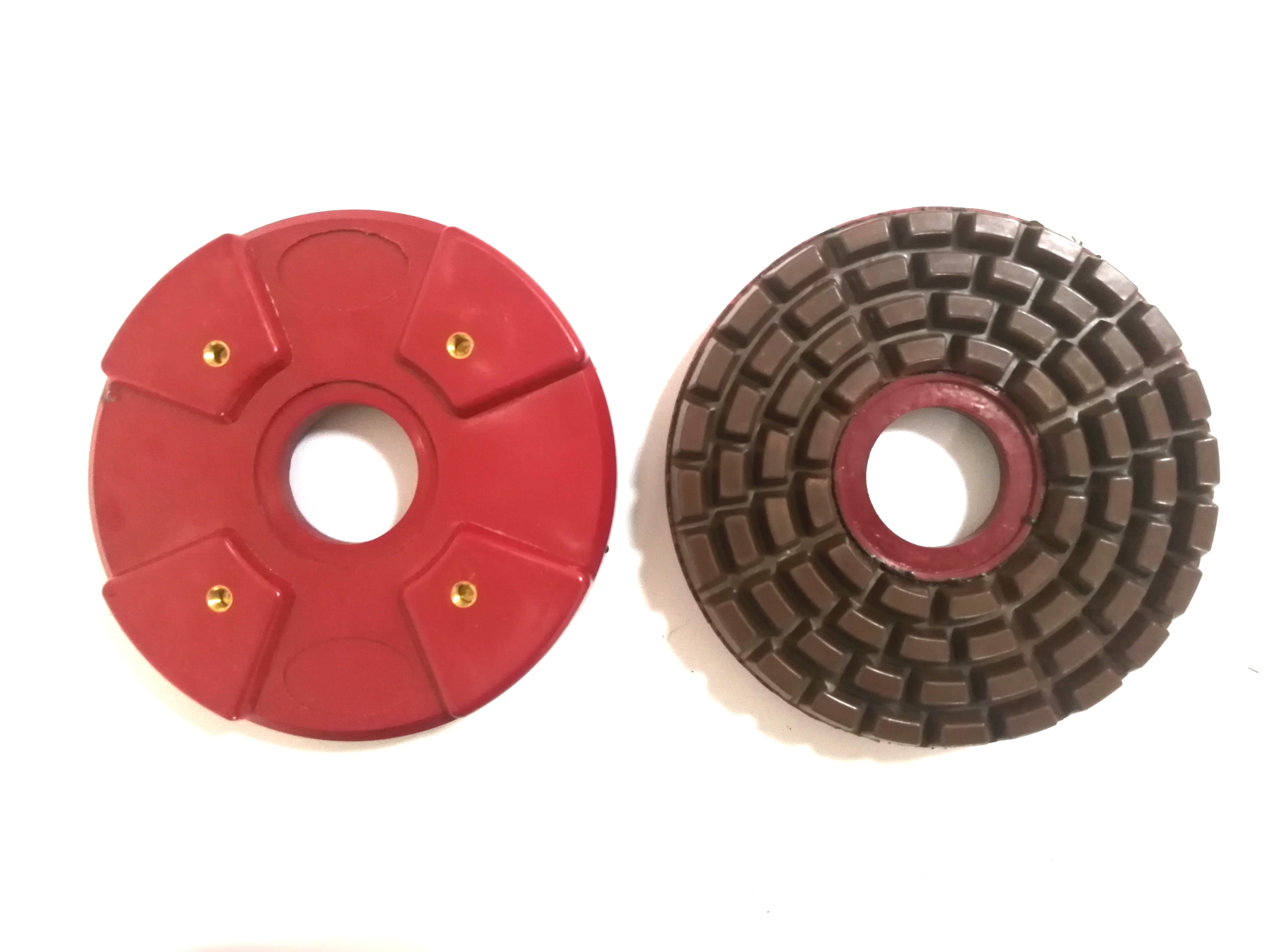 200mm Continous Type Resin Bond Wheel Diamond Grinding Disk Plate For Granite Polishing