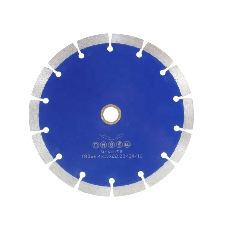 Fullux 110mm Laser Welded Segmented Diamond Saw Blade for Cutting Granite Sandstone Concrete