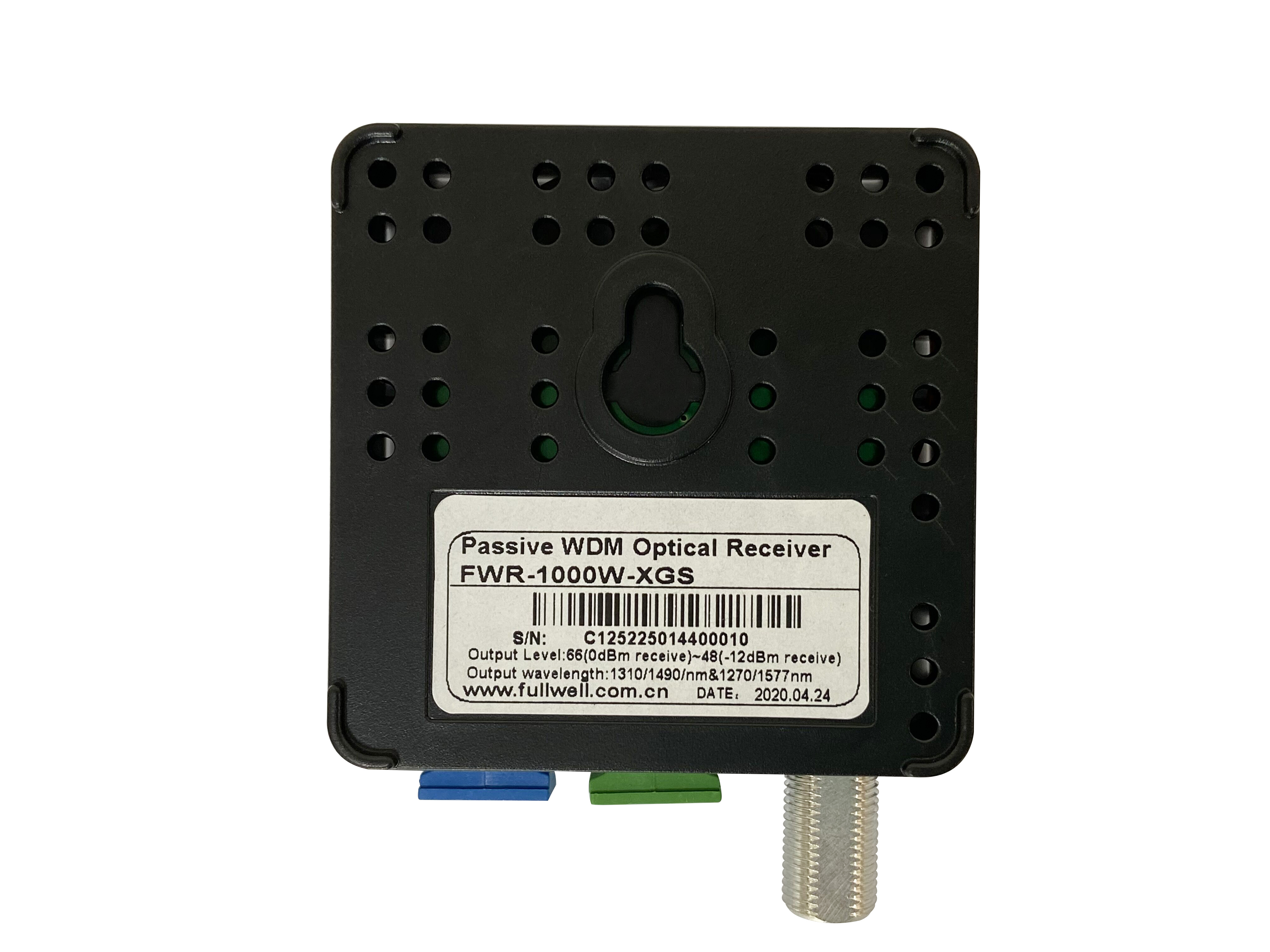 Fullwell XGS-PON FWR-XGS-1000W passive mini optic node with output 66dBuv for HFC FTTH network