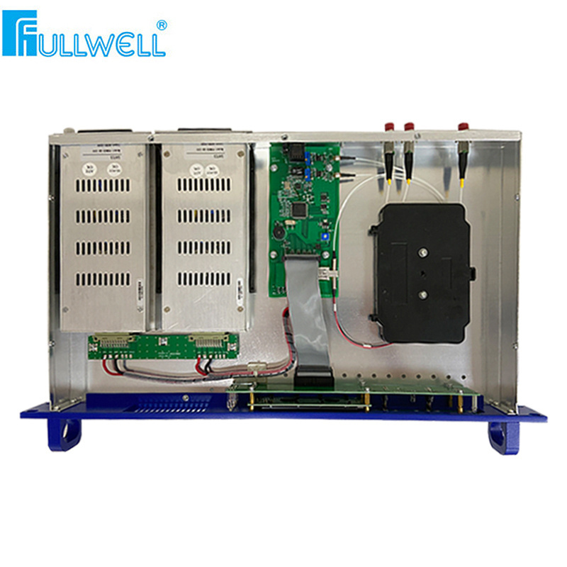 FTTH High quality factory price 19 inch 1U  chassis fiber optical switch 2x1 supporting wavelength 1100-1600nm