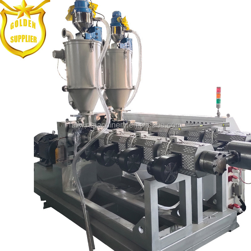 hdpe double wall corrugated pipe manufacturing machine plastic extruder production line