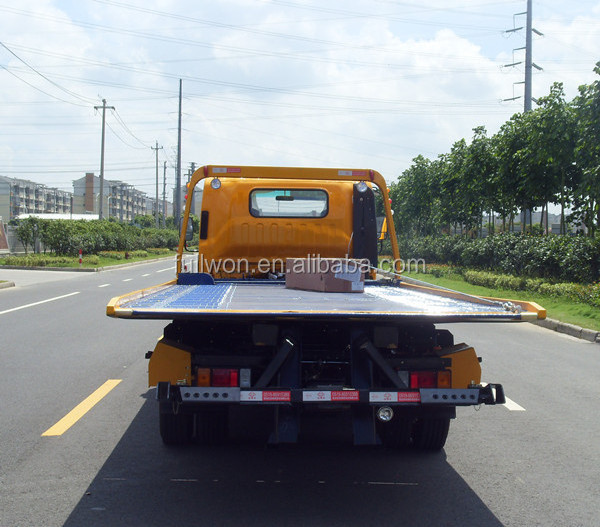 New Design 4x2 flatbed tow truck wrecker