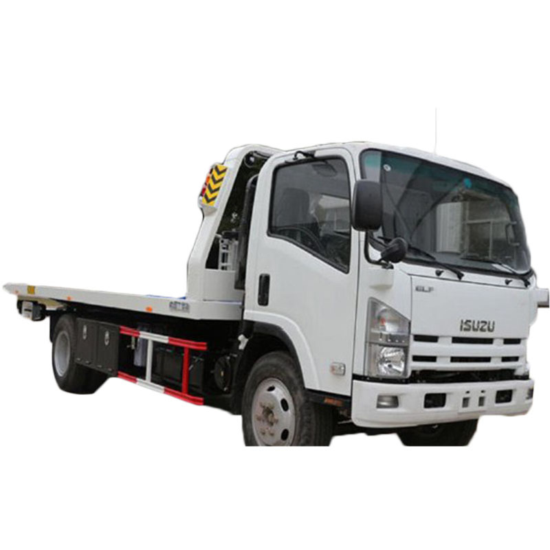 high quality Isuzu 4x2 wrecker truck Euro5 towing truck 5ton road wrecker truck for Sale