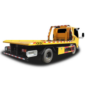 Isuzu 4x2 flat bed  Wrecker Tow Truck Flatbed Platform Recovery 5ton Towing Truck for Sale