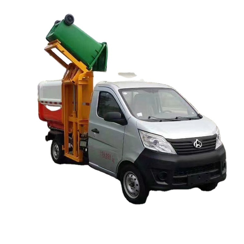 Dongfeng 2ton Garbage Compactor Truck mini Truck Compression Garbage Truck of self Loading