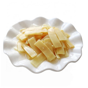 sliced canned bamboo shoot in brine