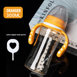 Bpa-free Wholesale Feeding Supplies Custom Design Professional Wide Neck New Born Ppsu Baby Milk Bottle