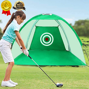 Portable 3M Golf Driver  Practice Swing Batting Hitting Training Chipping Target Pop Up Golf Cage Net