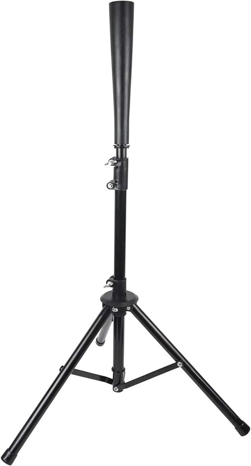 Heavy Duty Baseball Softball Travel Portable Tripod Stand Batting Training Practice Batting Tee