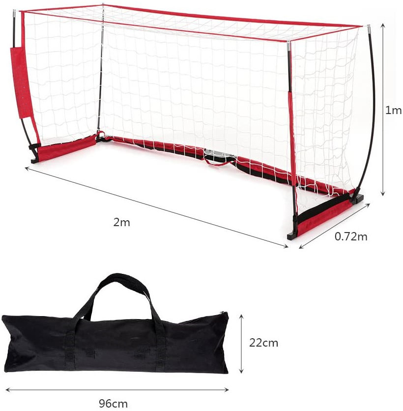 SG08A Outdoor Sports Backyard Children'S Football Goal Quick Setup Portable Soccer Goal For Soccer Trainer