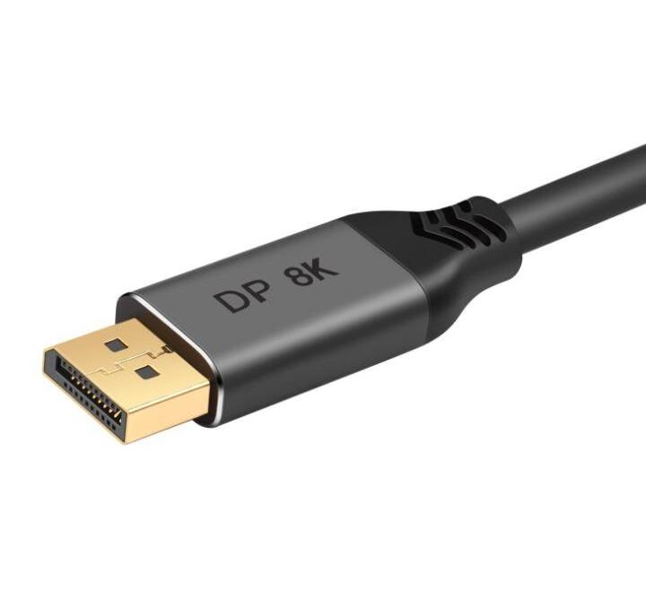 High Quality 8k Displayport to Displayport Cable 1m 1.5m 1.8m 3m