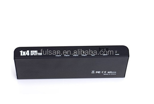 Full hd hdmi splitter 1x4 support 3d & cec with 1080p