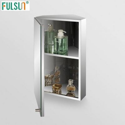 stainless steel mirror cabinet wall mounted bathroom mirror cabinet