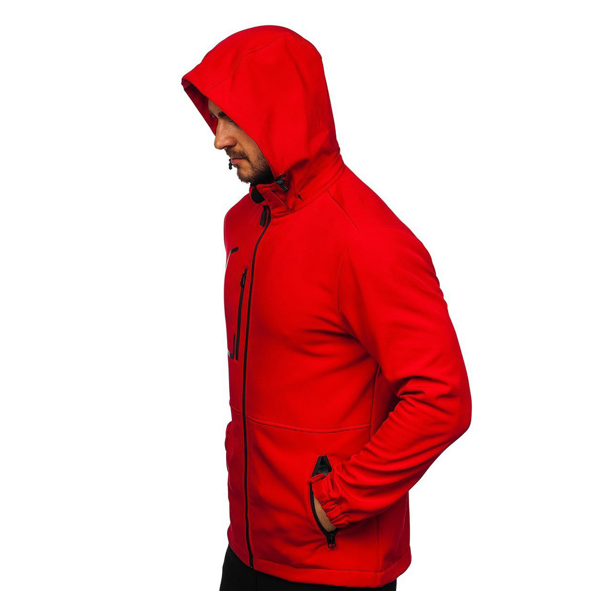 Custom Mens And Womens Softshell Jackets For Sport Style Men's Reflecetive Jacket In Men Red New Arrival 2021 Outdoor Soft Shell