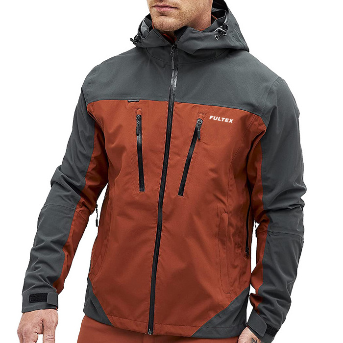 Man Ventilated and Waterproof 3 Layer Jacket for Hiking Outdoor Cycling Clothes Clothing Men's Jackets