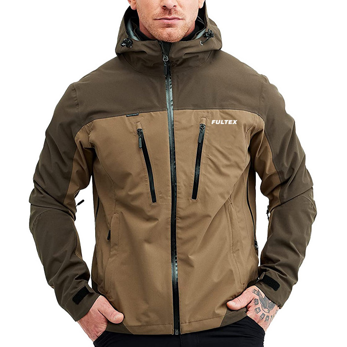 Man Ventilated and Waterproof 3 Layer Jacket for Hiking Outdoor Cycling Clothes Clothing Men's Jackets