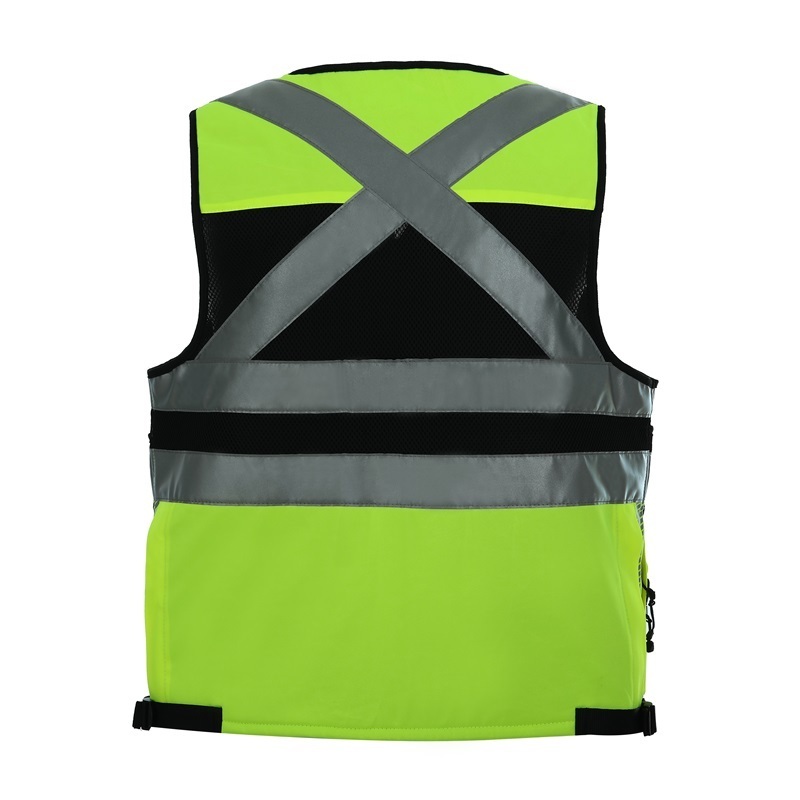 Professional Motorcycle Wholesale Multi Functional  Cycling Reflective Safety Vest