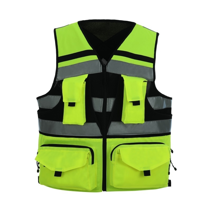 Professional Motorcycle Wholesale Multi Functional  Cycling Reflective Safety Vest