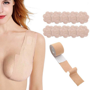 Medical Grade Factory Nipple Cover Boob Lift Tape Roll Vegan Boob Tape Lift Breast Adhesive Tape Wholesale price