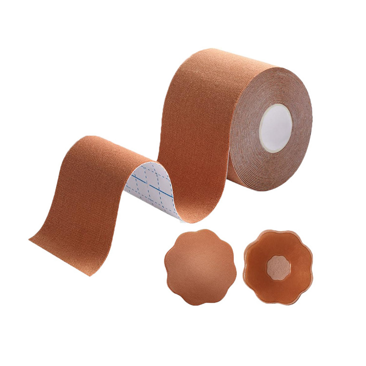 Medical Grade Factory Nipple Cover Boob Lift Tape Roll Vegan Boob Tape Lift Breast Adhesive Tape Wholesale price