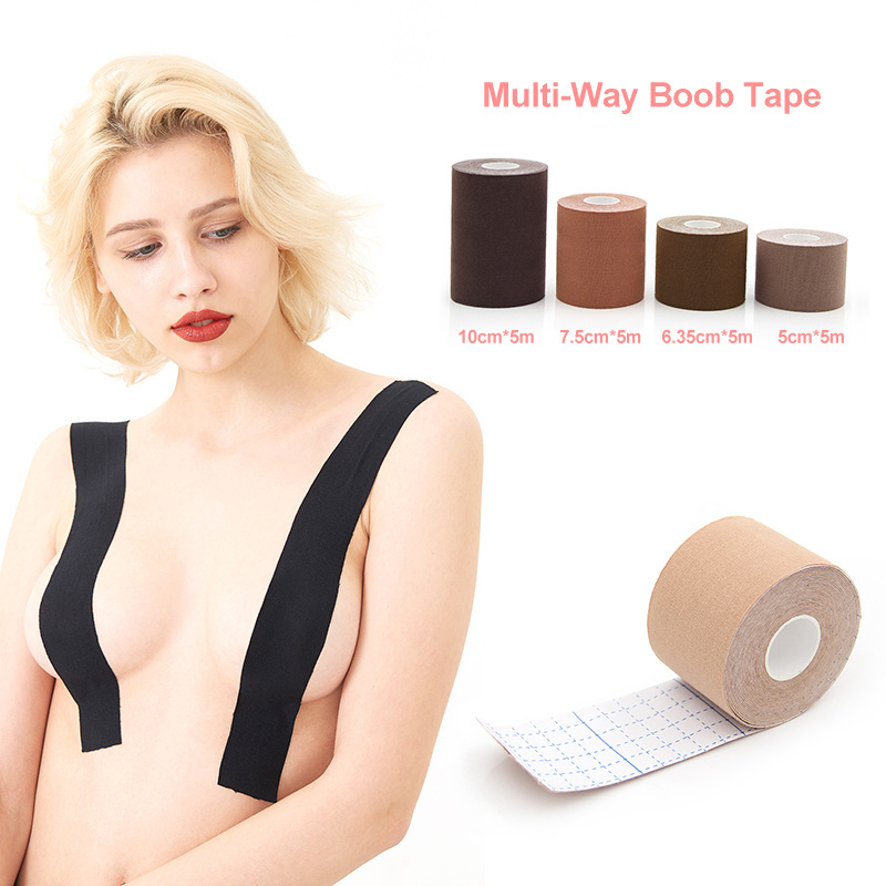 Adhesive Silicone Pasties Nipple Cover Bra Push Up Tape Sexy Lingerie Seamless Lifting Boob Tape With Nipple Cover