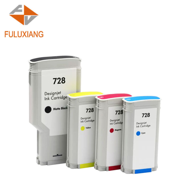 FULUXIANG High quality Compatible 728 HP728 Ink Cartridge for HP DesignJet T730 T830  Printer