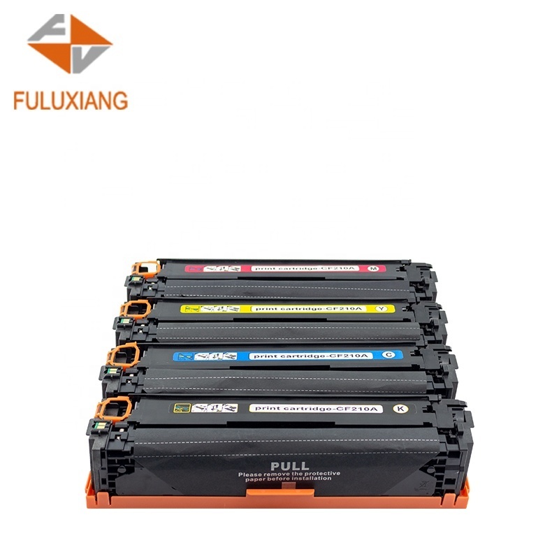 FULUXIANG Compatible 131A CF210A CF211A CF212A CF213A Printer Toner Cartridge for HP Laserjet Pro 200 Color MFP M251 M276nw