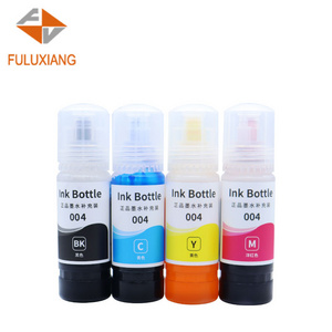 FULUXIANG Compatible 004 002 Color Bottle Water Based Refill Eco Dye Ink For Epson L3109 L3116 L3118 L3117 L3150 Printer