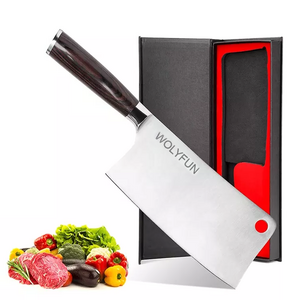 Custom Professional Butcher Stainless German Steel Chopper Cleaver Chef Knife