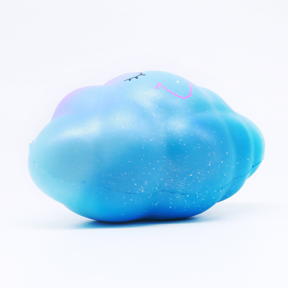 Free Shipping Slow Rising Squishies Galaxy Cream Scented Kawaii Slime Cloud Squishy Squeeze Toy