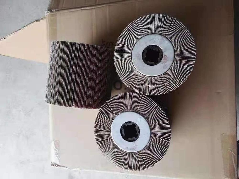 FMT Abrasive sanding cloth flap wheel for metal