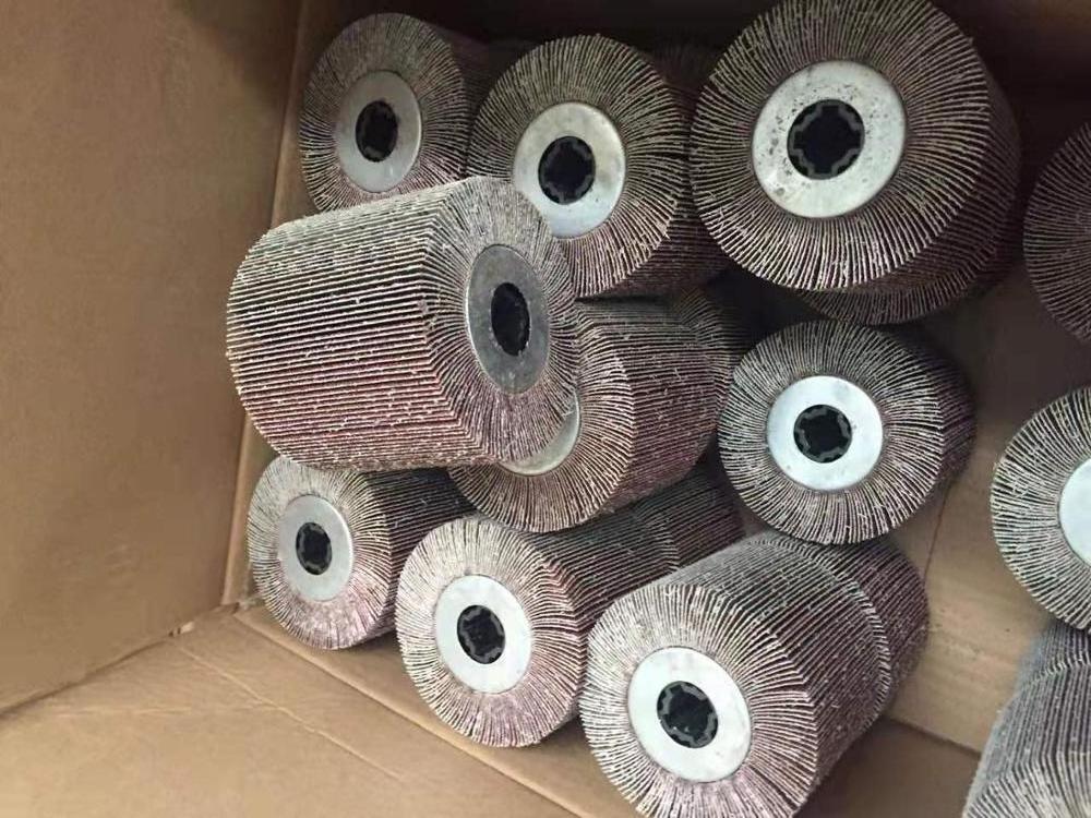 FMT Abrasive sanding cloth flap wheel for metal