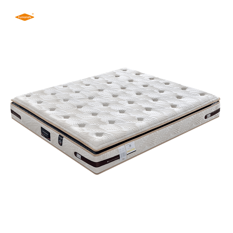 12 Inch Colchon Roll Up Packing Wholesale Best Price Queen King Size Spring And Natural Latex Mattress