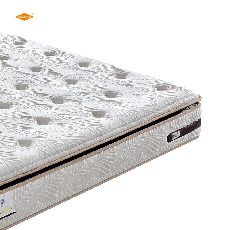 12 Inch Colchon Roll Up Packing Wholesale Best Price Queen King Size Spring And Natural Latex Mattress